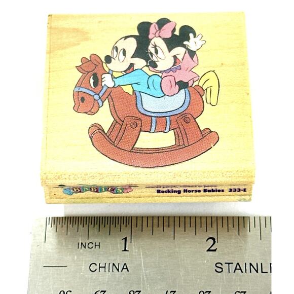 Vintage Wood & Rubber Craft Stamp Lot Of 29 Scrapbooking 1980s To Early 2000s - Picture 9 of 10